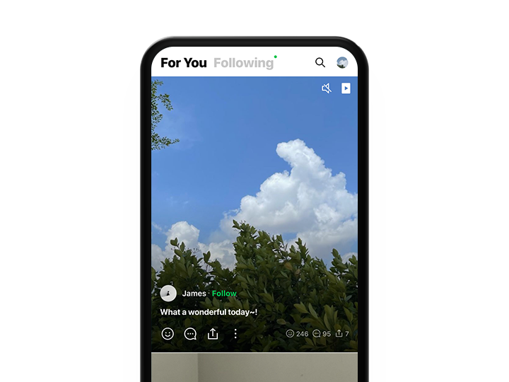LINE 主界面